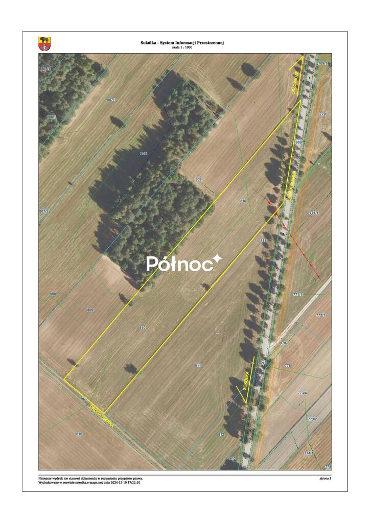 Działka rolna 1,42 ha, Orłowicze - zdjęcie 6