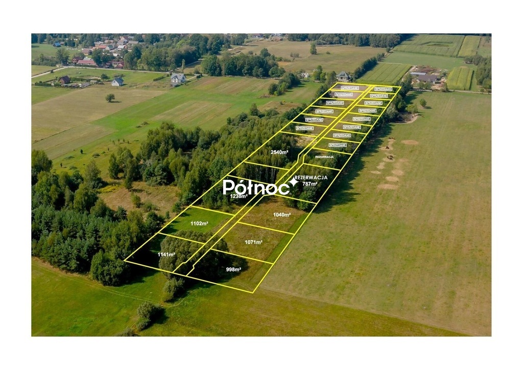 Działka budowlana 1040&nbsp;m², Łubniki - zdjęcie 3