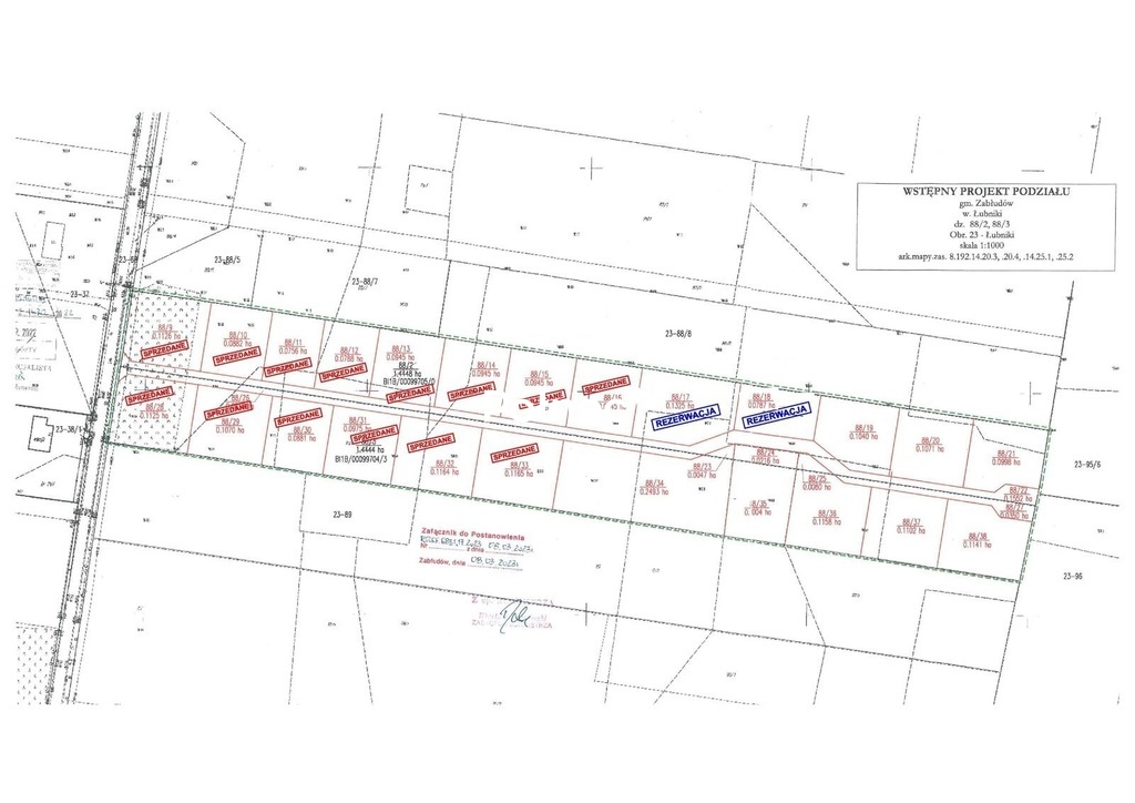 Działka budowlana 1040&nbsp;m², Łubniki - zdjęcie 2