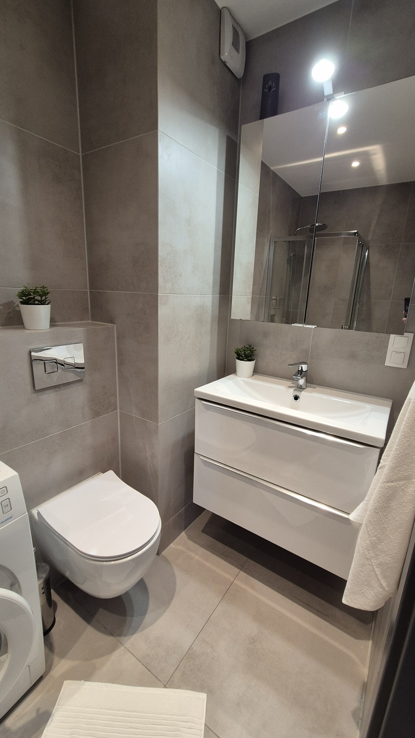 Nowe Lux 54m z duzym tarasem  Os Witosa nowa zabudowa garaż komórka lokatorska - zdjęcie 10