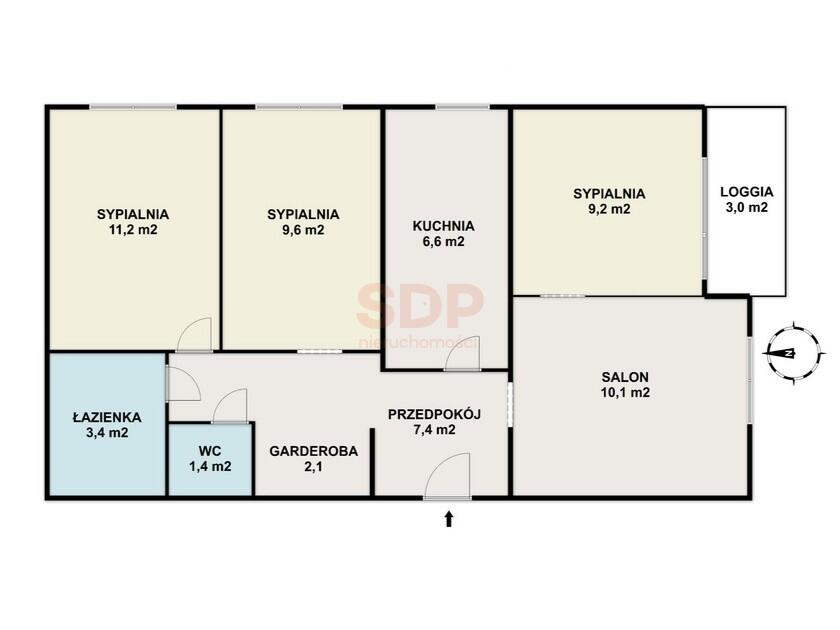 Mieszkanie 61 m², Warszawa, Wyszogrodzka - zdjęcie 11