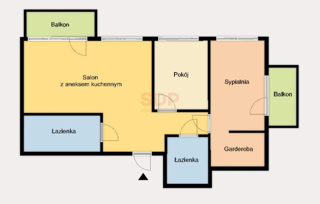 Mieszkanie 84 m², Wrocław, Zyndrama z Maszkowic - zdjęcie 7