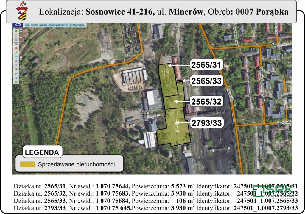 Działka inwestycyjna 1,99 ha, Sosnowiec, Minerów - zdjęcie 1