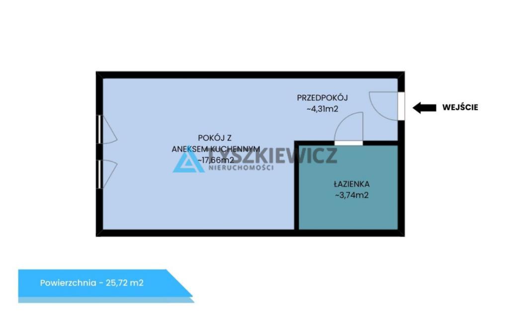 Komfortowa kawalerka z siłownią przy SKM i uczelni - zdjęcie 12