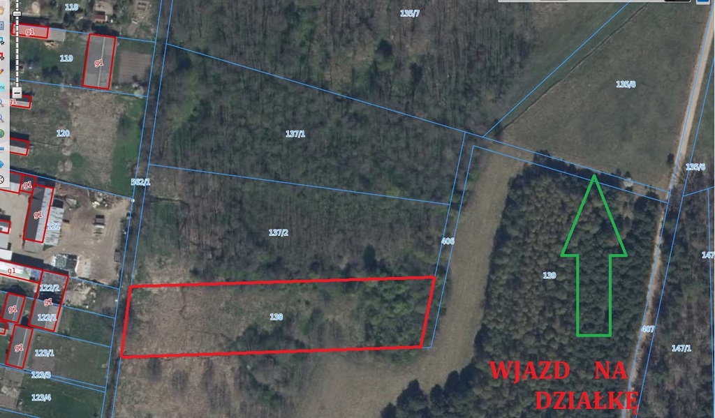 Działka rolna 4552 m², Dobrzyjałowo - zdjęcie 5