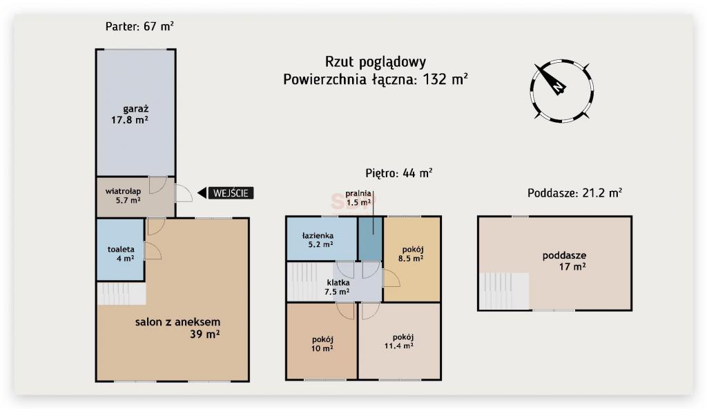 Dom 132&nbsp;m², Wrocław, Fabryczna, Łomnicka - zdjęcie 7