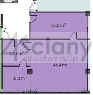 Lokal biurowy do wynajęcia, 101,8 m², Warszawa - zdjęcie 2