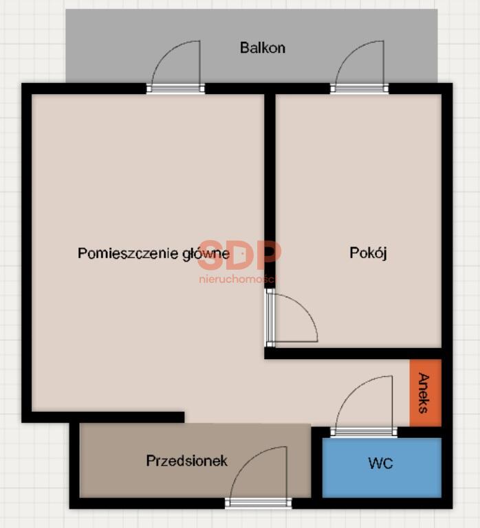 Lokal biurowy do wynajęcia, 37&nbsp;m², Wrocław, Pigwowa - zdjęcie 12