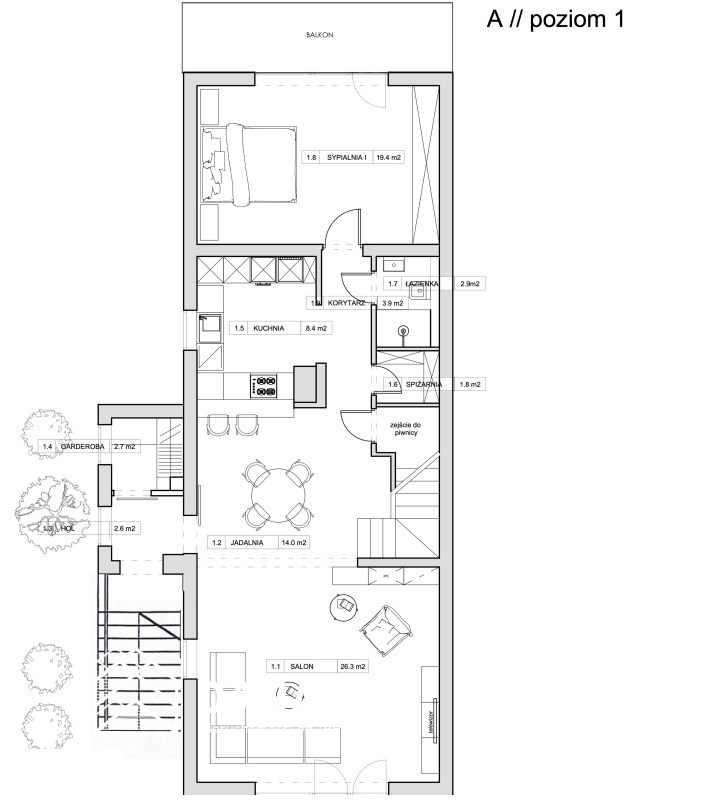 Dom 243 m², Węgrzce - zdjęcie 12