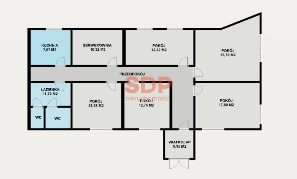 Lokal usługowy do wynajęcia, 110&nbsp;m², Wrocław, Mikołaja Reja - zdjęcie 10