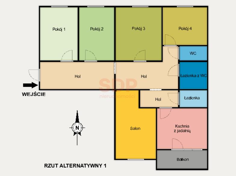 Mieszkanie 73&nbsp;m², Łódź, Śródmieście, Nawrot - zdjęcie 12
