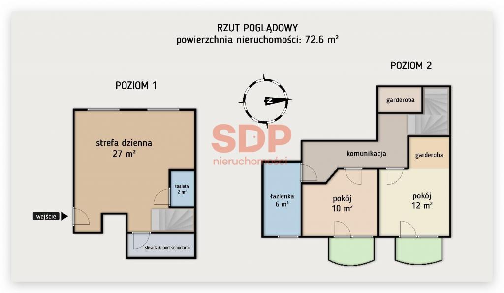 Mieszkanie 72&nbsp;m², Wrocław, Krzyki, Skarbowców - zdjęcie 22
