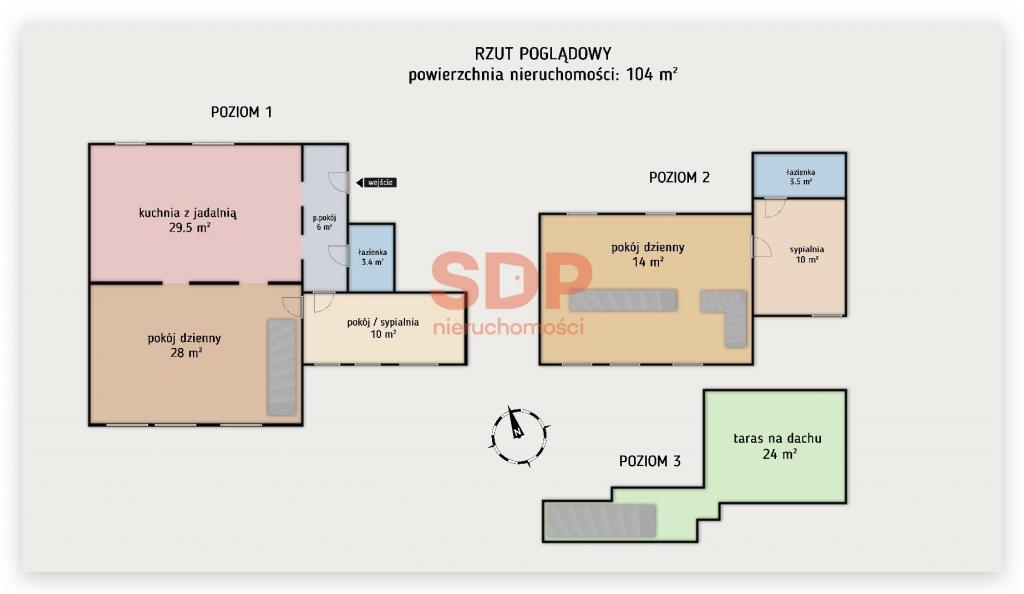 Mieszkanie 104&nbsp;m², Wrocław, Stare Miasto, Kościuszki - zdjęcie 9