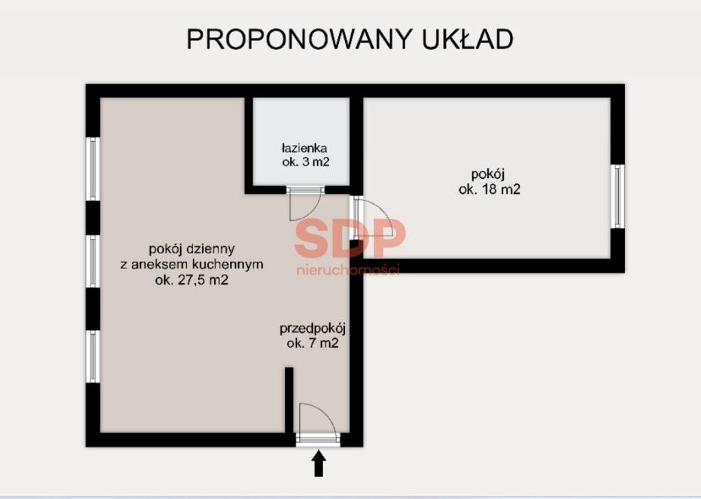 Mieszkanie 56 m², Wrocław, Stare Miasto, Worcella Stanisława - zdjęcie 3