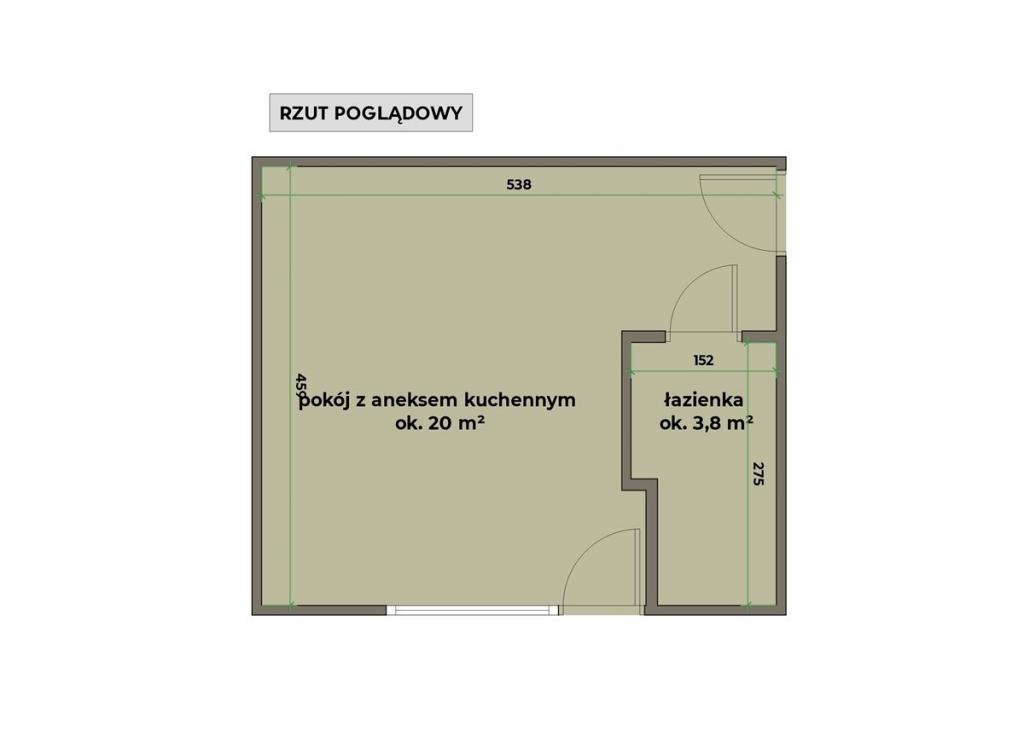 Lokal usługowy na sprzedaż, 24&nbsp;m², Brzezie - zdjęcie 9