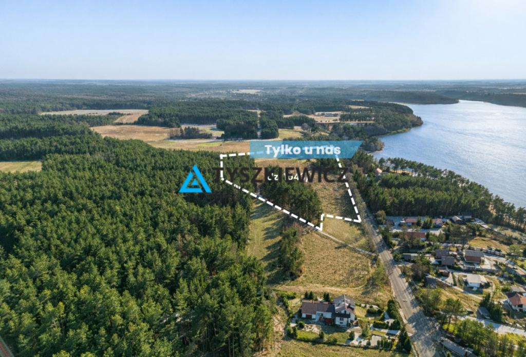 Działka inwestycyjna 3,5 ha z widokiem na jezioro - zdjęcie 1