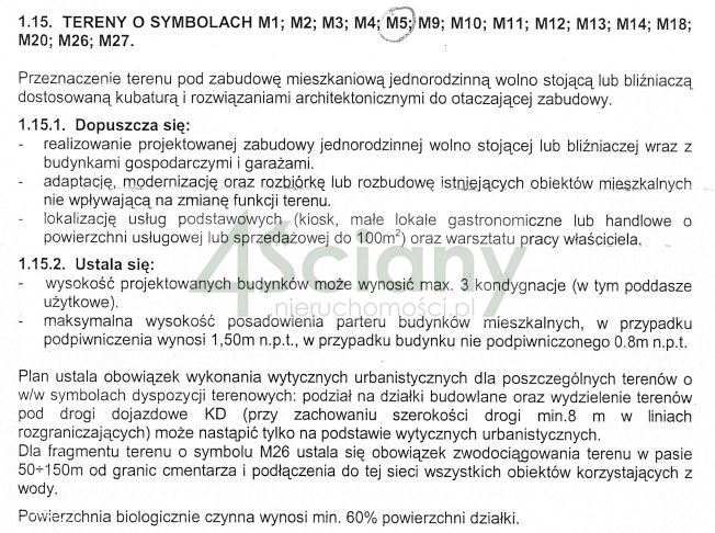 Działka budowlana 1673&nbsp;m², Żelechów - zdjęcie 12