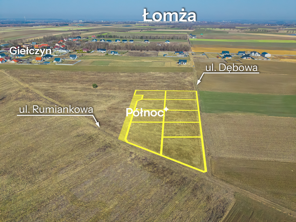 Działka budowlana 1033 m², Giełczyn, Dębowa - zdjęcie 9