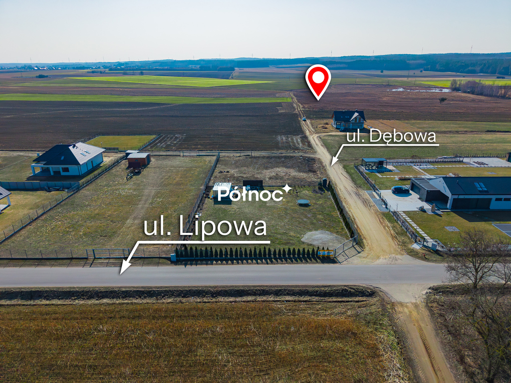 Działka budowlana 1591 m², Giełczyn, Dębowa - zdjęcie 2