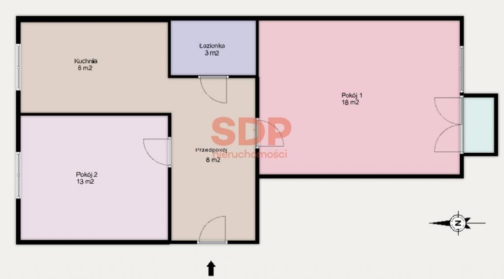 Mieszkanie 52 m², Wrocław, Fabryczna, Inżynierska - zdjęcie 12