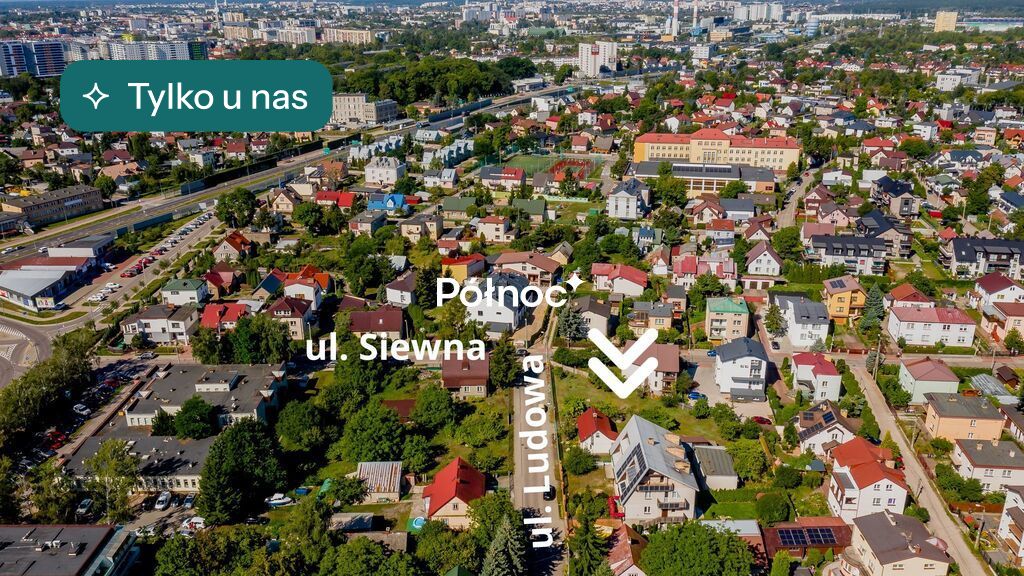Działka budowlana 1245&nbsp;m², Białystok, Wygoda, Ludowa - zdjęcie 1