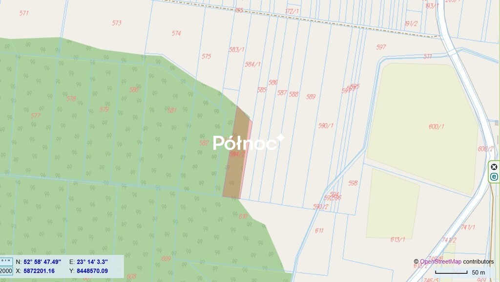 Działka rolna 3776&nbsp;m², Krynickie - zdjęcie 8