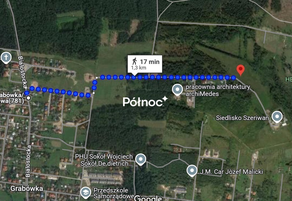 Działka rolna 1209&nbsp;m², Grabówka, Lawendowa - zdjęcie 11