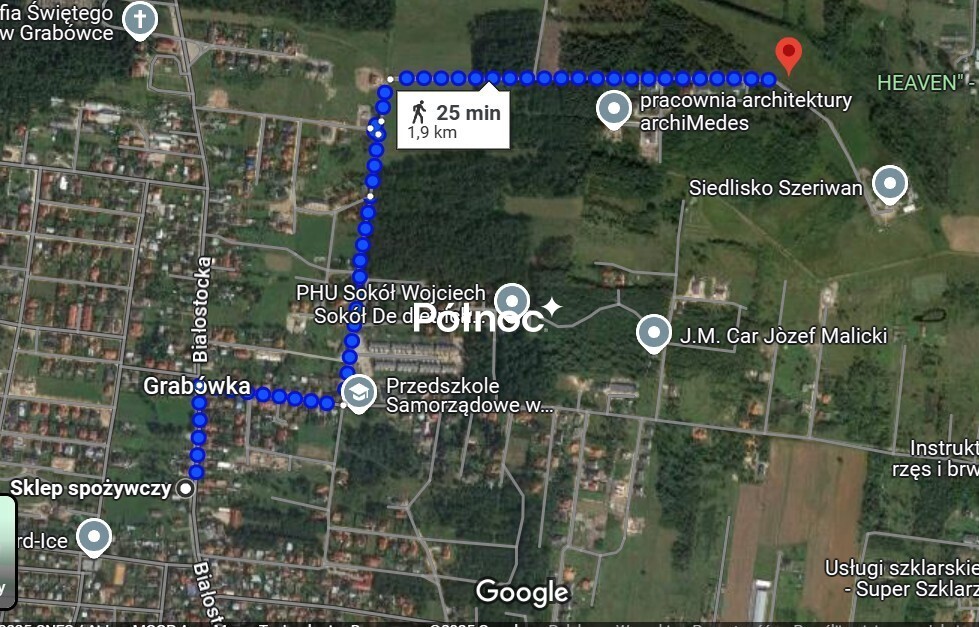 Działka rolna 1209&nbsp;m², Grabówka, Lawendowa - zdjęcie 12
