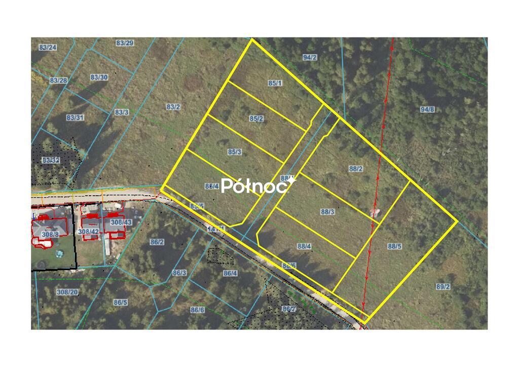 Działka rolna 1209&nbsp;m², Grabówka, Lawendowa - zdjęcie 3