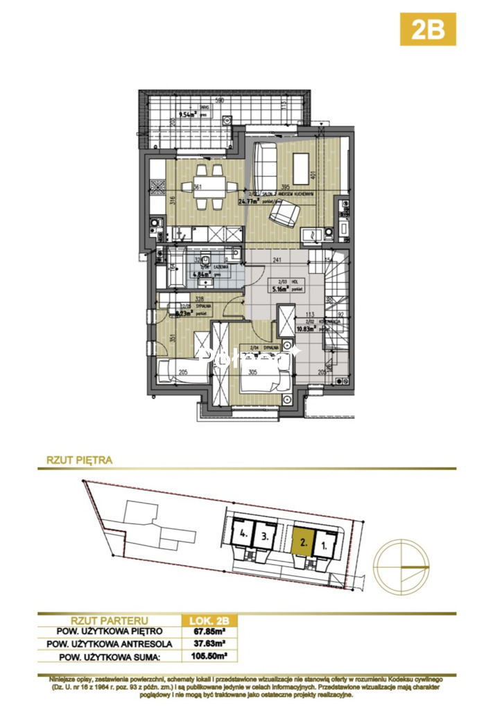 Mieszkanie 105,5 m², Białystok, Skorupy, Mokra - zdjęcie 16