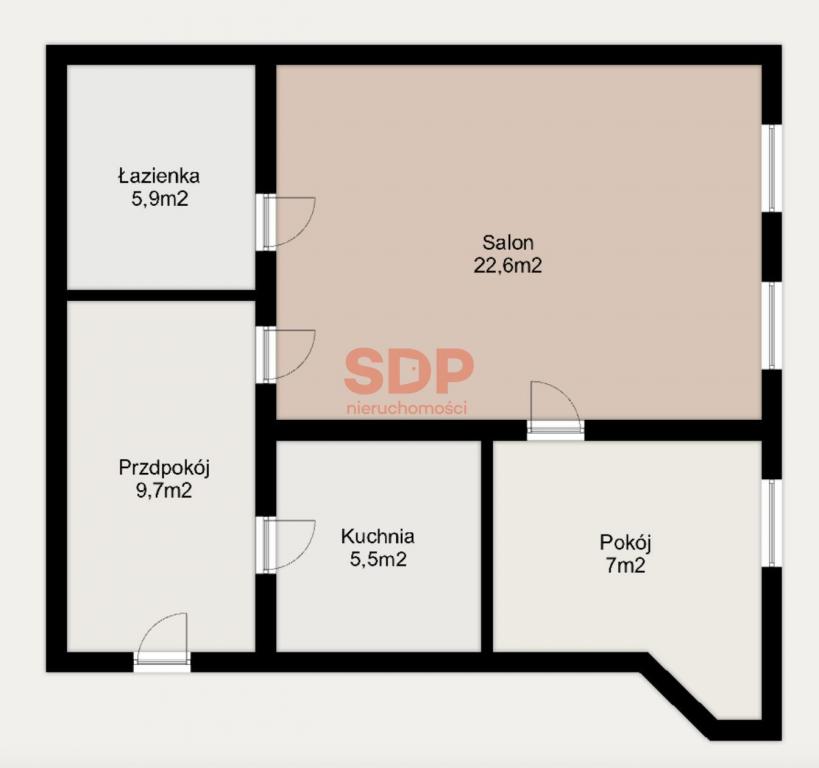 Mieszkanie 50 m², Wrocław, Kluczborska - zdjęcie 7