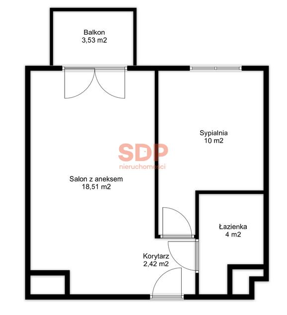Mieszkanie 34 m², Wrocław, Krzyki, Traugutta Romualda - zdjęcie 7