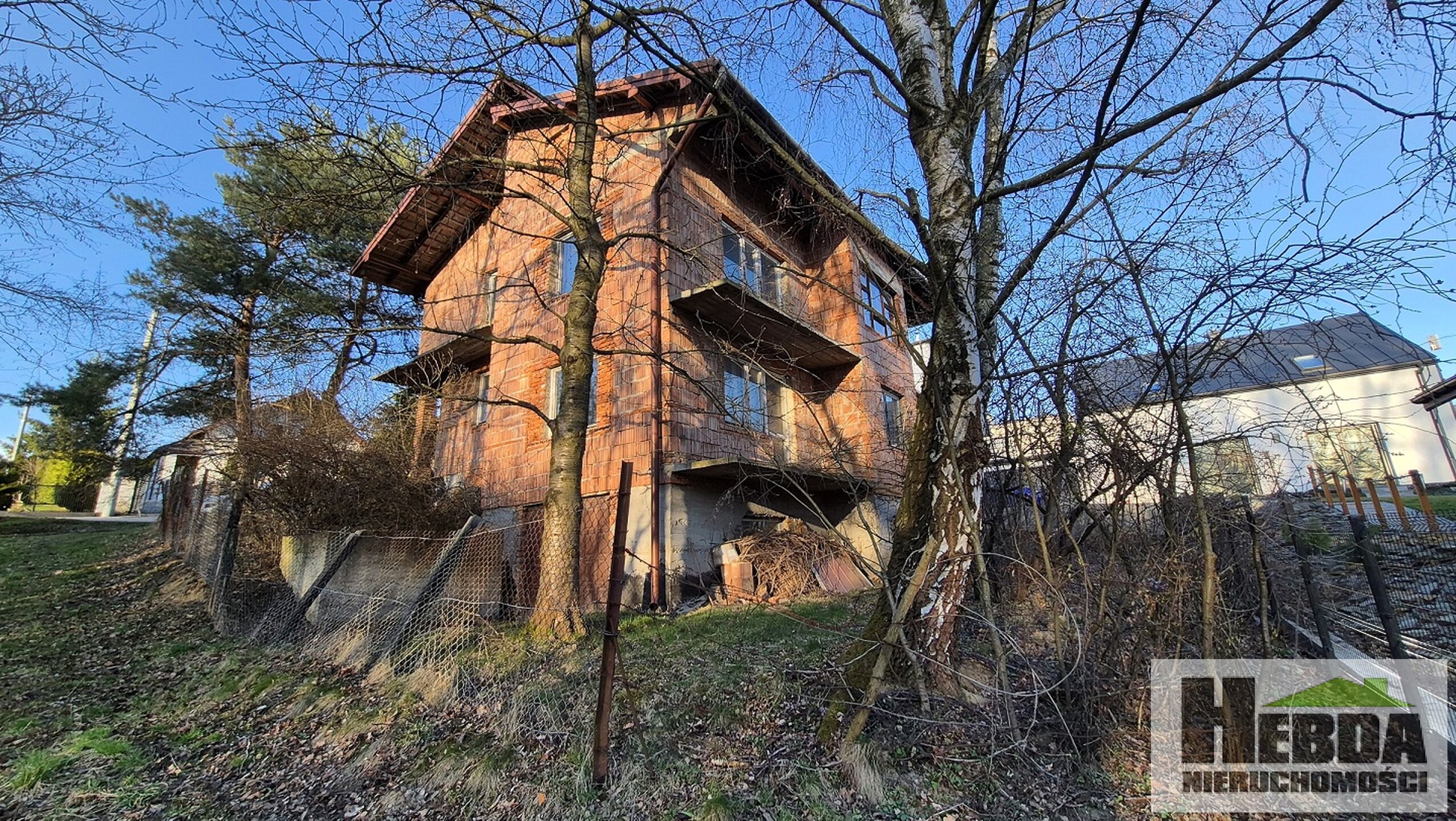 Tarnów - Krzyż , stan surowy o klasycznej bryle na 5 arowej działce z widokiem na las - zdjęcie 7