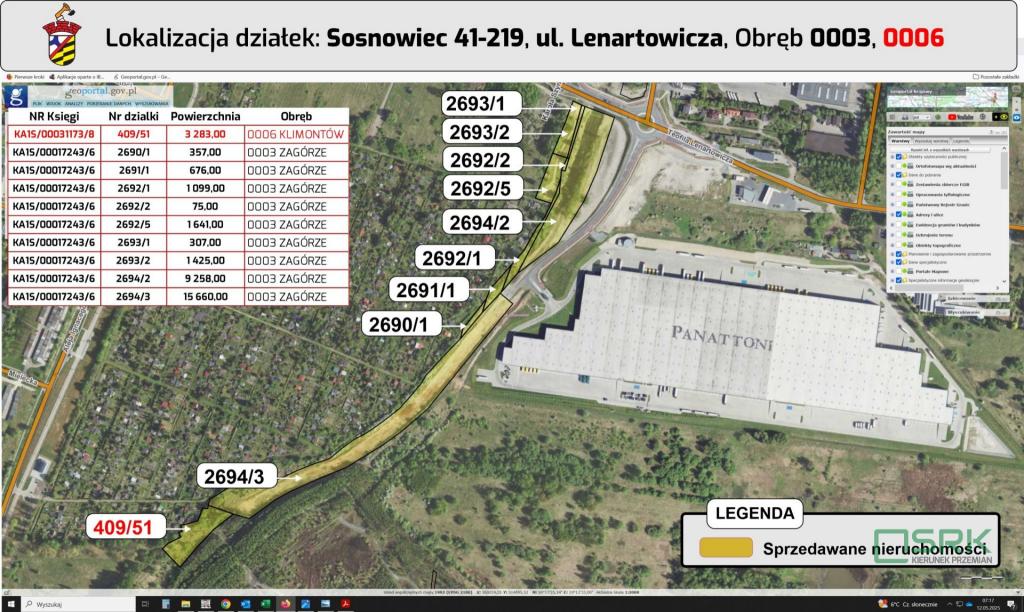 Działka inwestycyjna 3,38 ha, Sosnowiec, Lenartowicza - zdjęcie 11