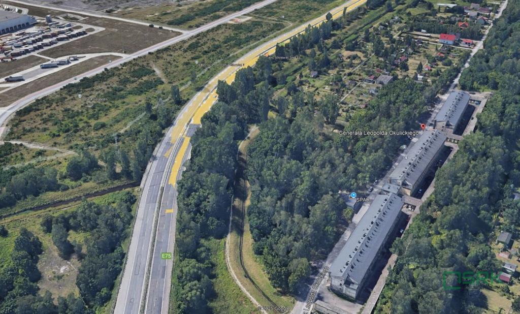 Działka inwestycyjna 1,13 ha, Sosnowiec, Okulickiego - zdjęcie 2