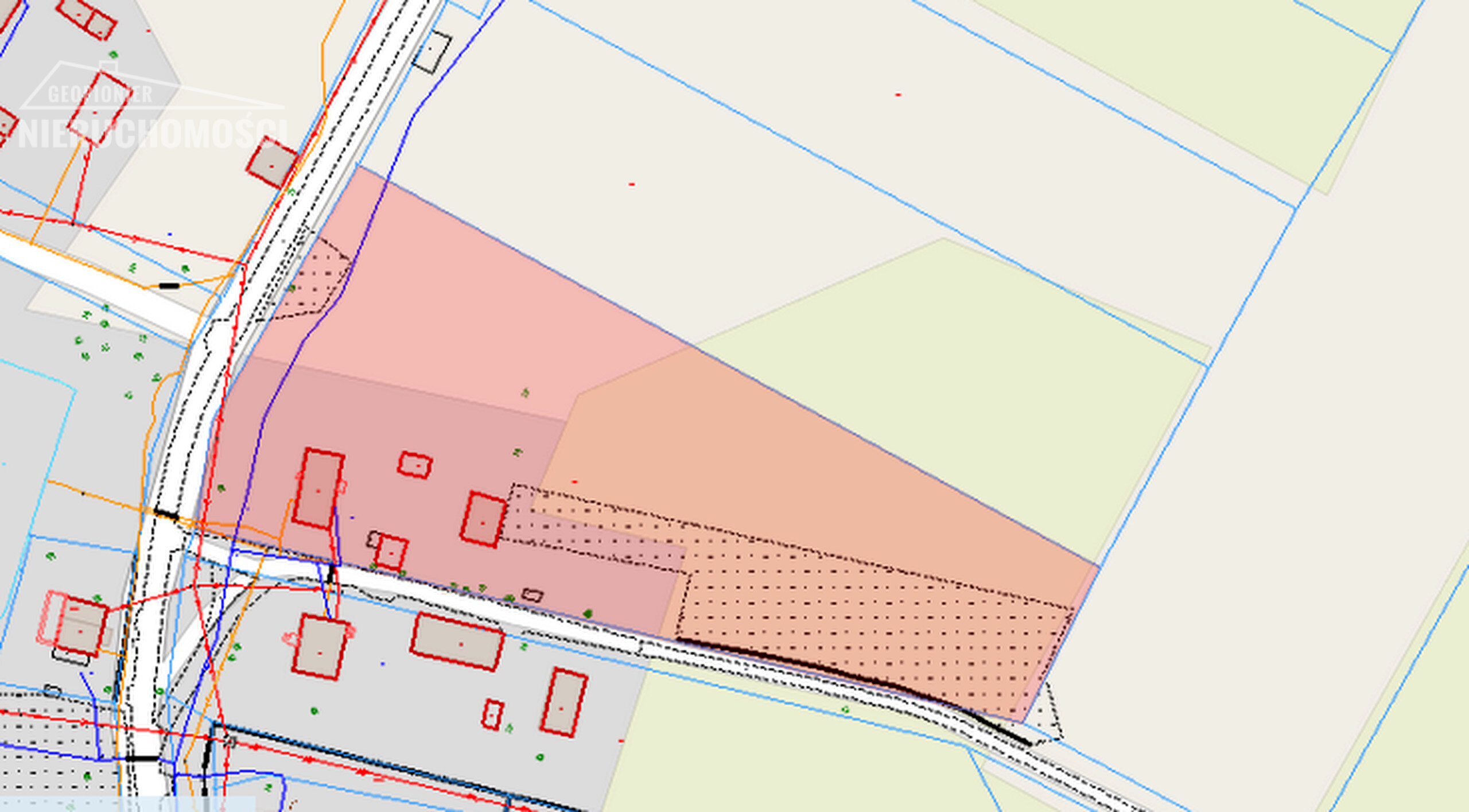 Siedlisko - Boguszewo gmina Miłomłyn, powiat ostródzki, na skraju wsi zabudowana działka gruntu o pow. 1,1754 ha - zdjęcie 13
