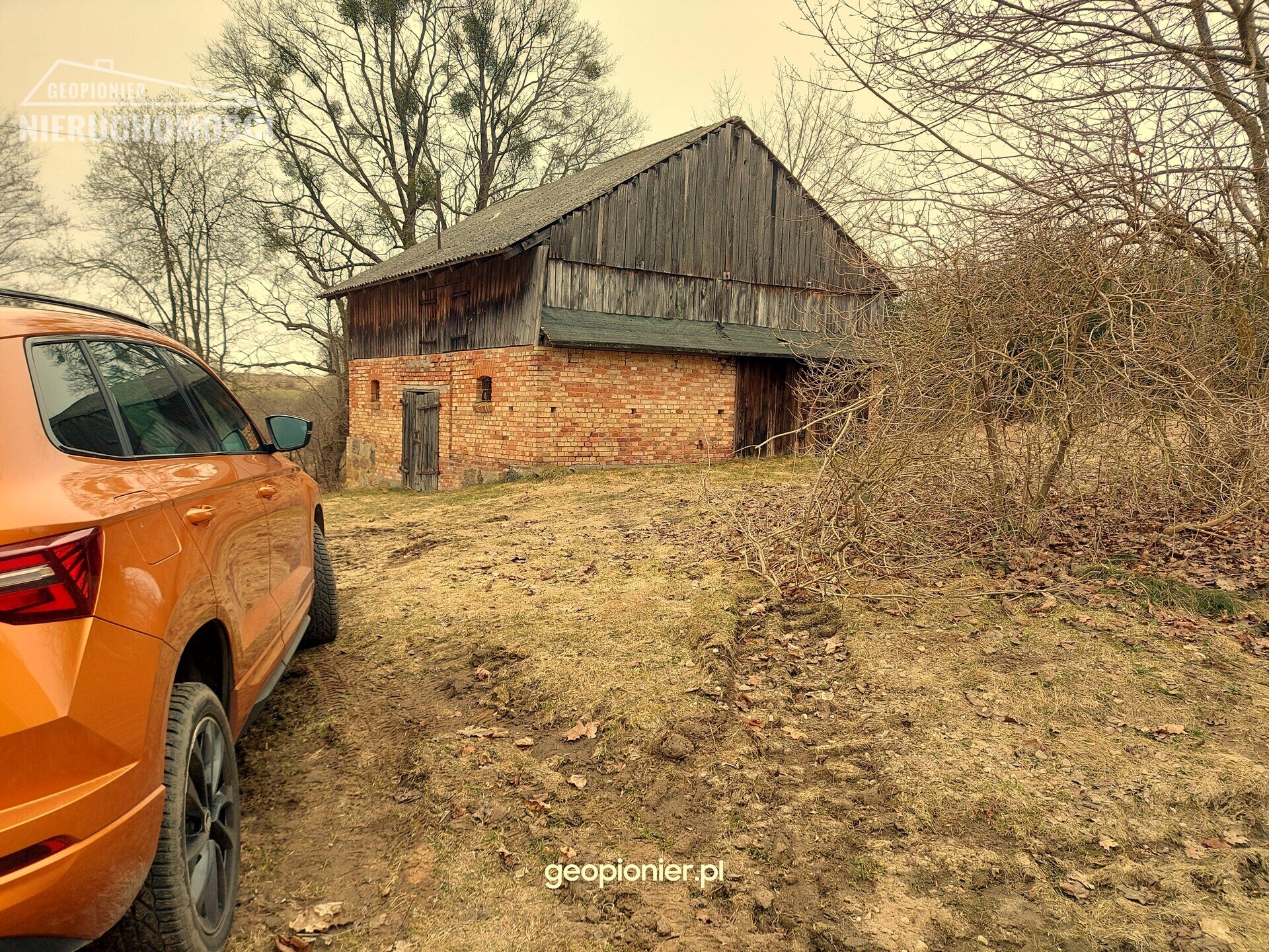 Siedlisko - Boguszewo gmina Miłomłyn, powiat ostródzki, na skraju wsi zabudowana działka gruntu o pow. 1,1754 ha - zdjęcie 2