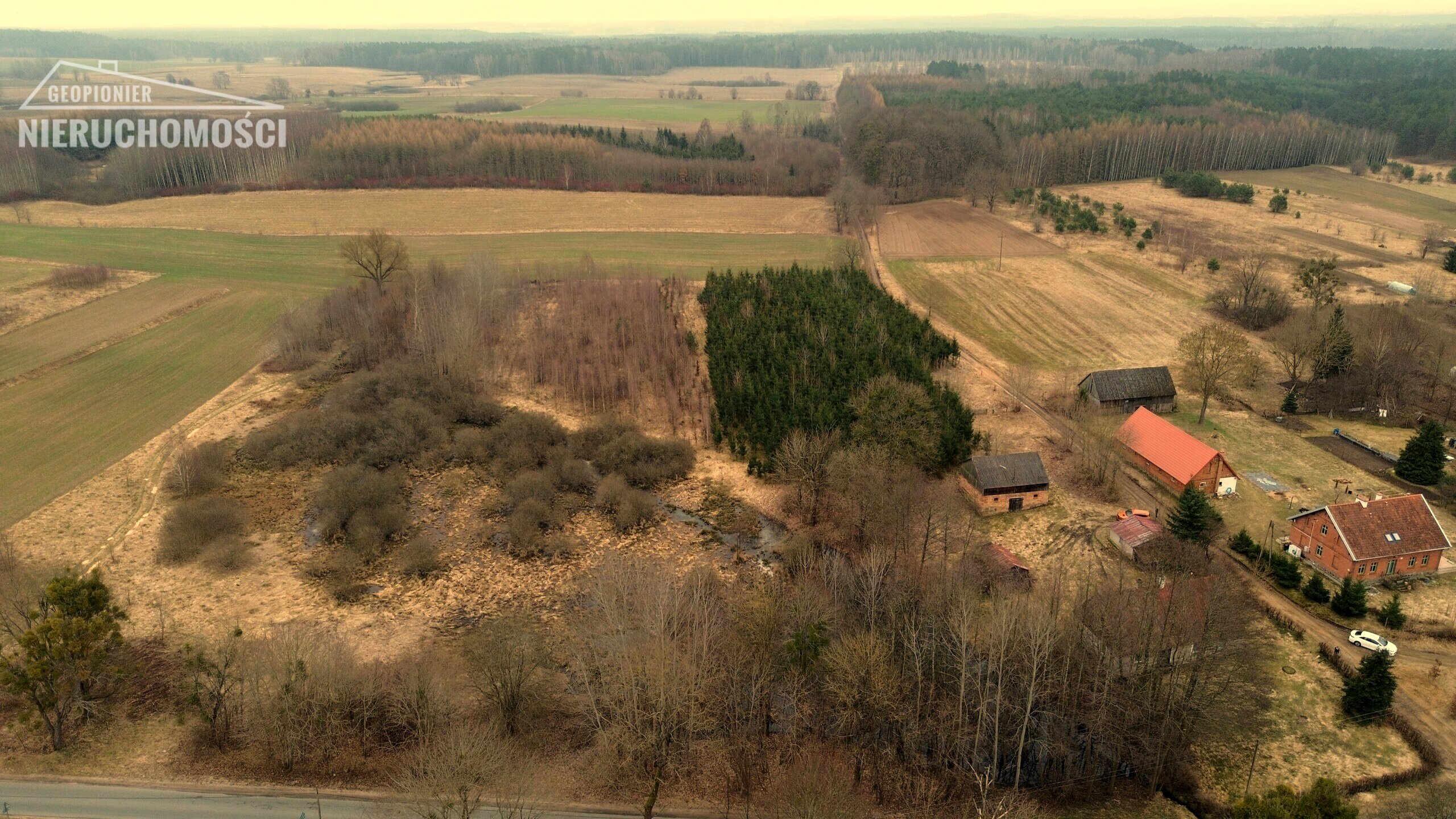 Ostróda - Boguszewo, działka 9085 m2 - zdjęcie 4