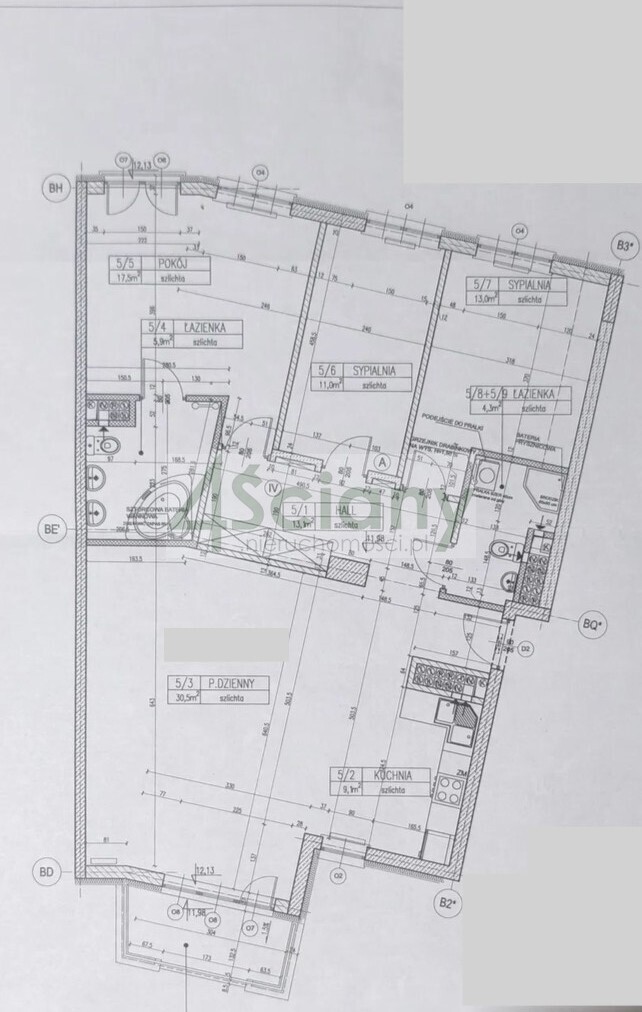 Mieszkanie 105&nbsp;m², Warszawa, Kazimierza Jeżewskiego - zdjęcie 15