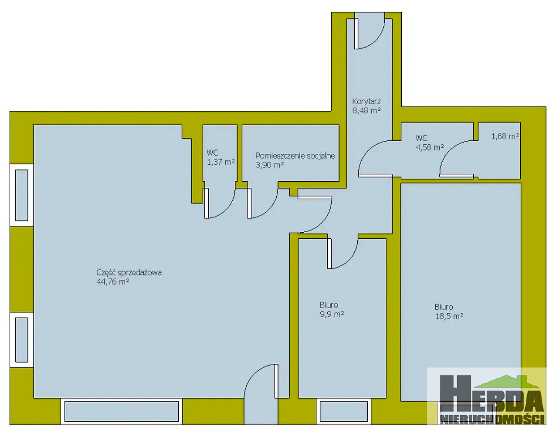 Lokale biurowe i usługowe !!! 10m2 - 450 m2, Radłów !!! - zdjęcie 18