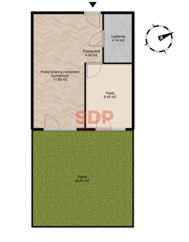 Mieszkanie 36 m², Wrocław, Fabryczna, Rędzińska - zdjęcie 5