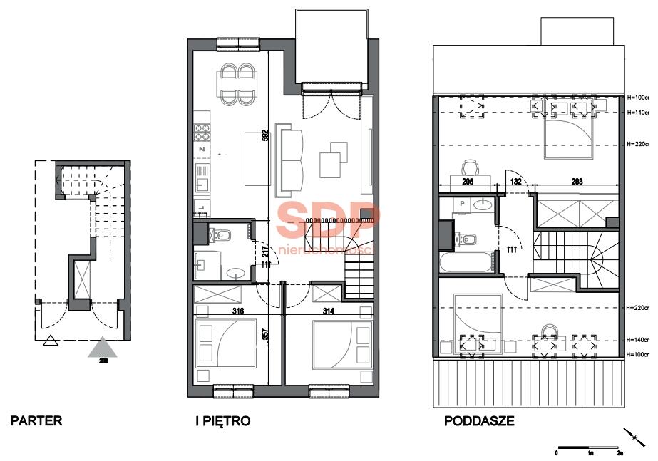 Mieszkanie 98&nbsp;m², Święta Katarzyna, Rumiankowa - zdjęcie 3