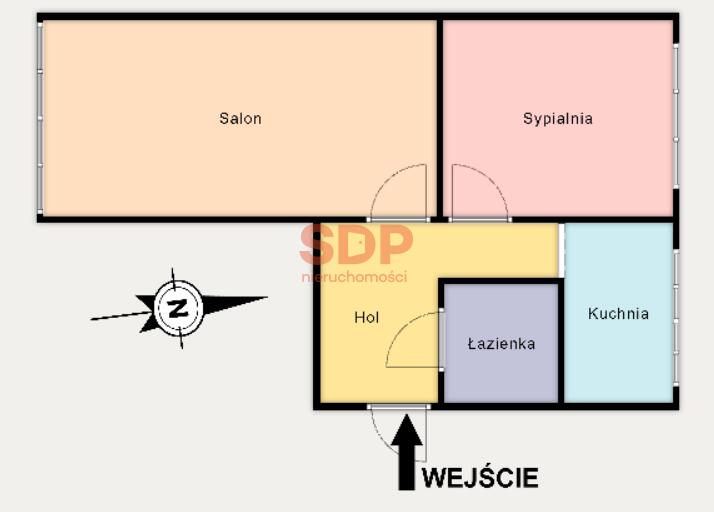 Mieszkanie 44&nbsp;m², Łódź, Bałuty, Woronicza Jana Pawła - zdjęcie 13