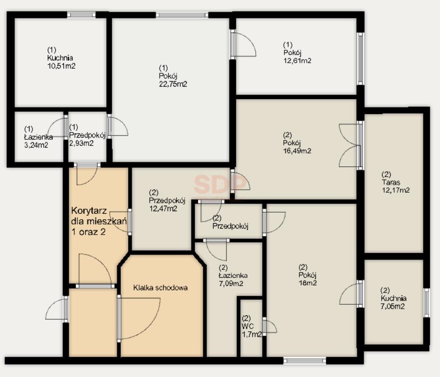 Mieszkanie 125&nbsp;m², Wrocław, Krzyki, Jastrzębia - zdjęcie 6