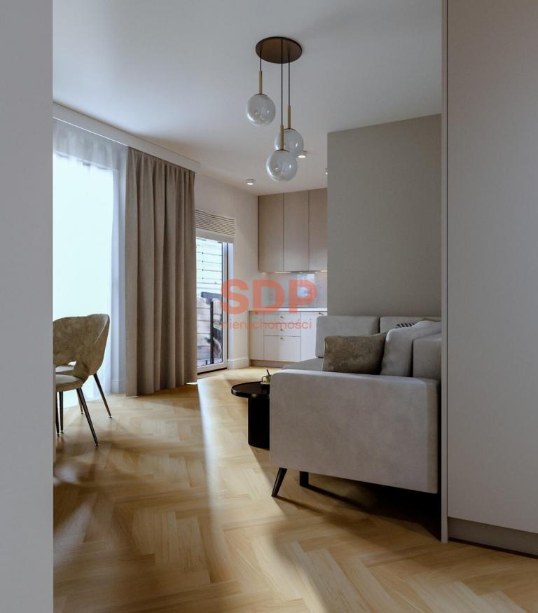 Mieszkanie 39&nbsp;m², Wrocław, Braterska - zdjęcie 2