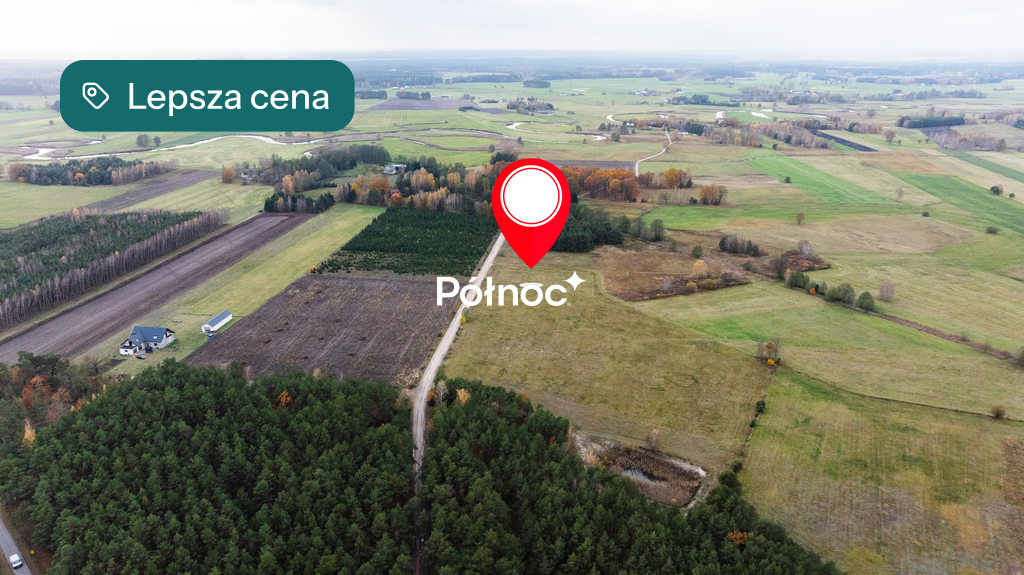 Działka budowlana 1880&nbsp;m², Pupki - zdjęcie 2