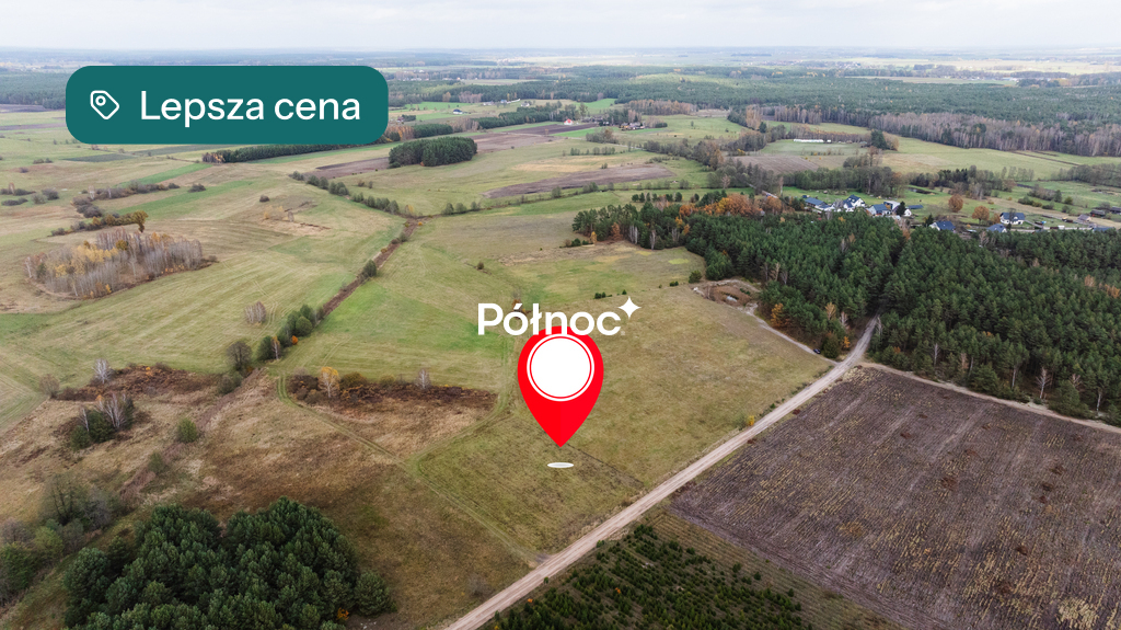 Działka budowlana 1880&nbsp;m², Pupki - zdjęcie 5
