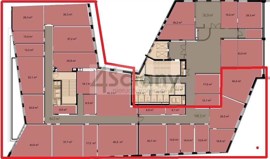 Lokal biurowy do wynajęcia, 840 m², Warszawa - zdjęcie 2
