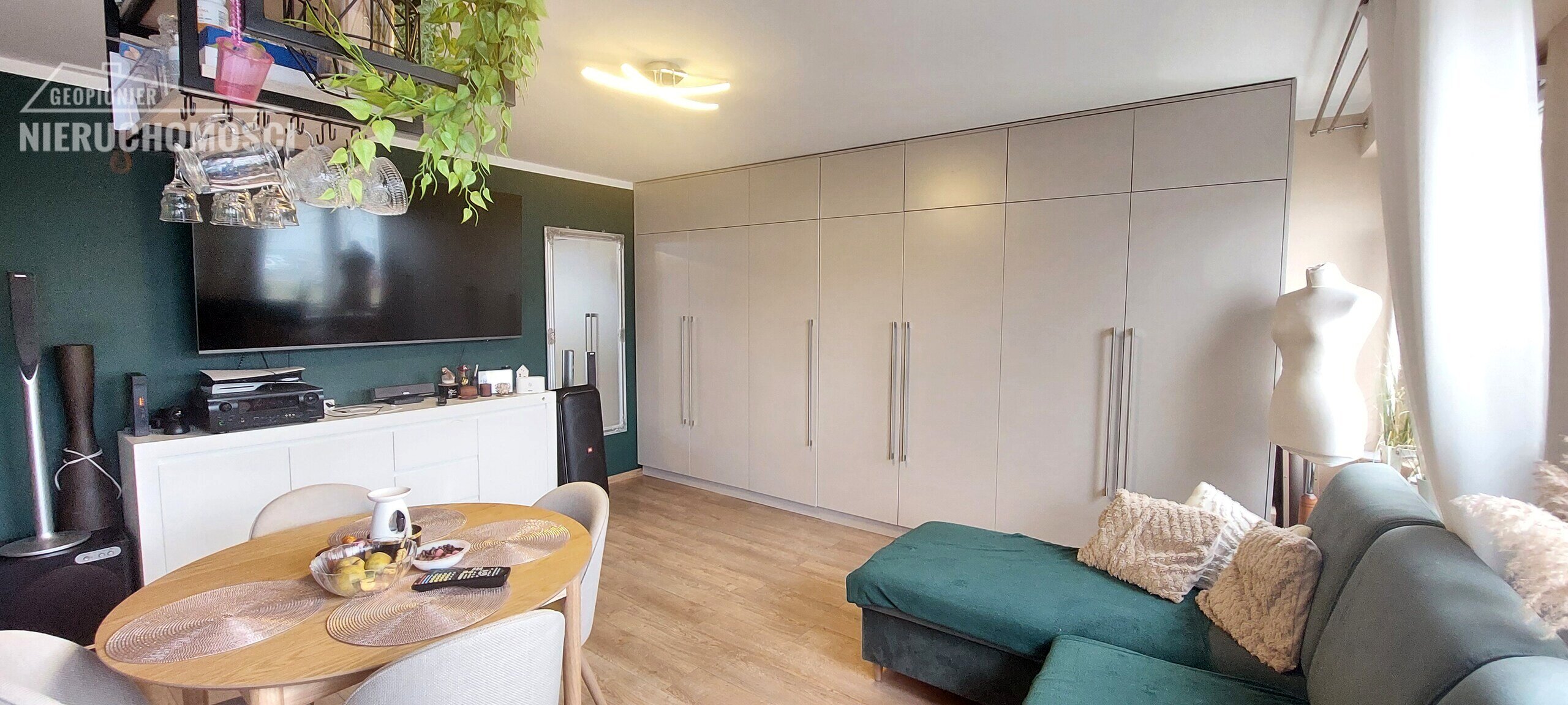 IV-1163 Mieszkanie w Ostródzie, Grunwaldzka, 3 pokoje, I piętro, balkon - zdjęcie 2