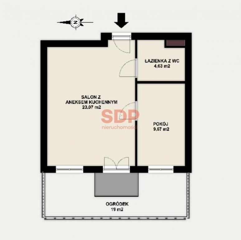 Mieszkanie 37&nbsp;m², Łódź, Targowa - zdjęcie 12
